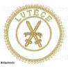 Badge / Macaron GLNF – Grande tenue provinciale – Grand Porte-Glaive – Lutèce – Brodé main